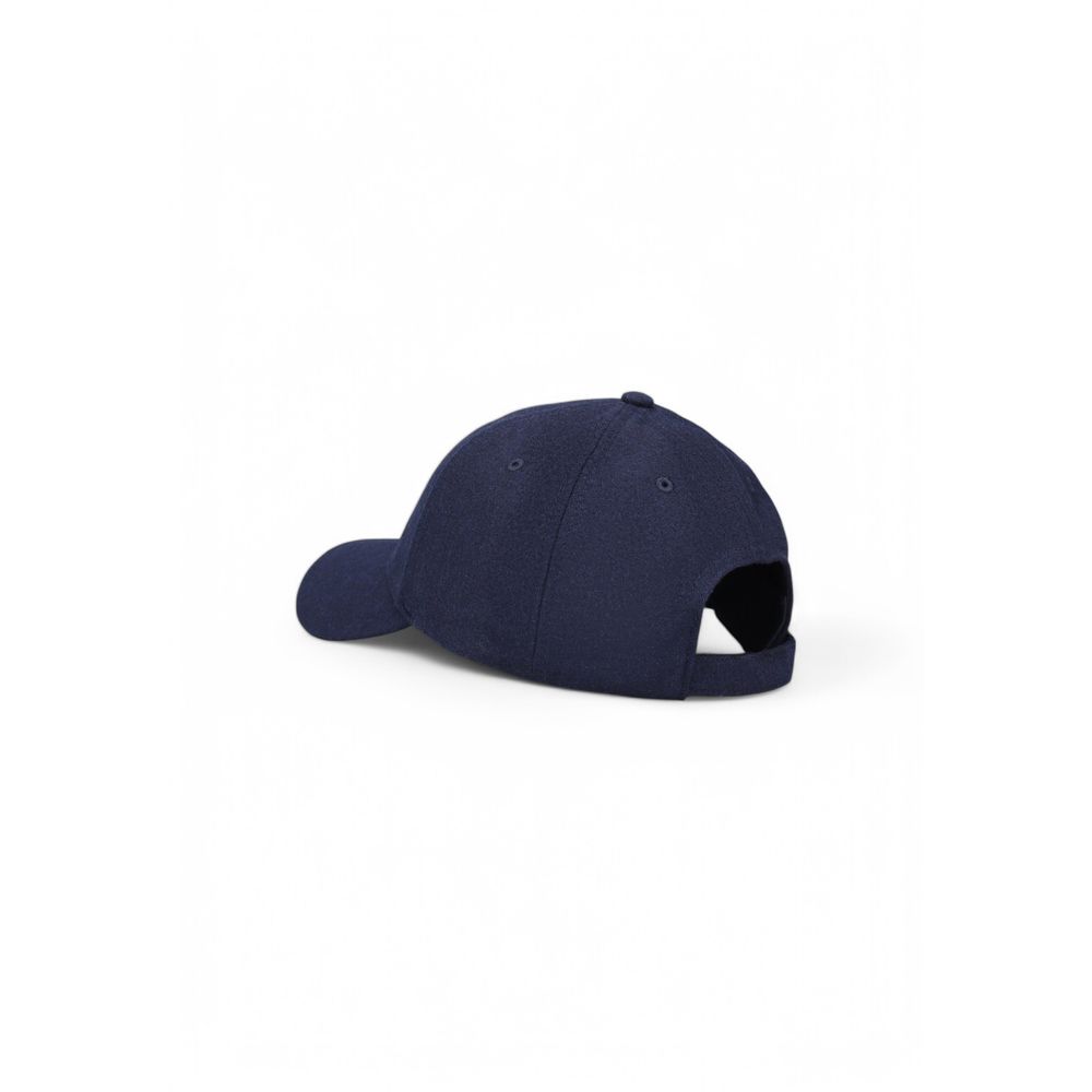 Calvin Klein Blue Wool Hat for Elevated Style