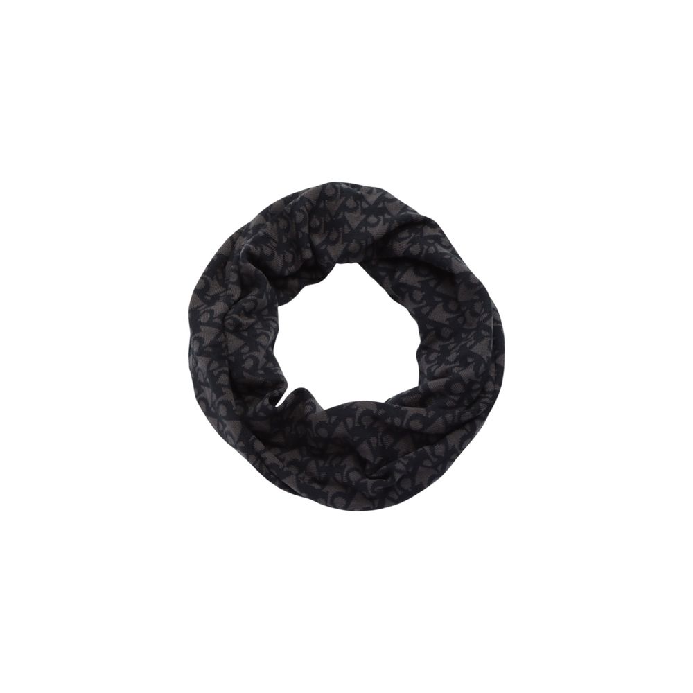 Calvin Klein Jeans Black Wool Scarf - Luxurious Fashion Essential