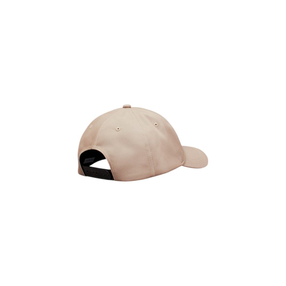 Calvin Klein Beige Monogram Print Cap for Elevation