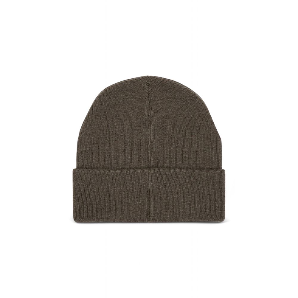 Calvin Klein Gray Wool Beanie for Elevated Style