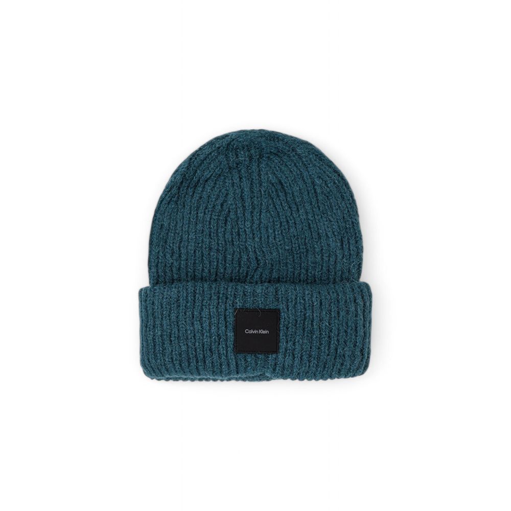 Calvin Klein Green Alpaca Hat & Cap - Luxurious Warmth