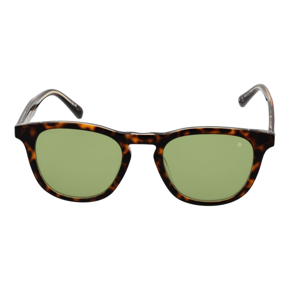 Scotch & Soda Brown Metal Sunglasses for Elevated Style