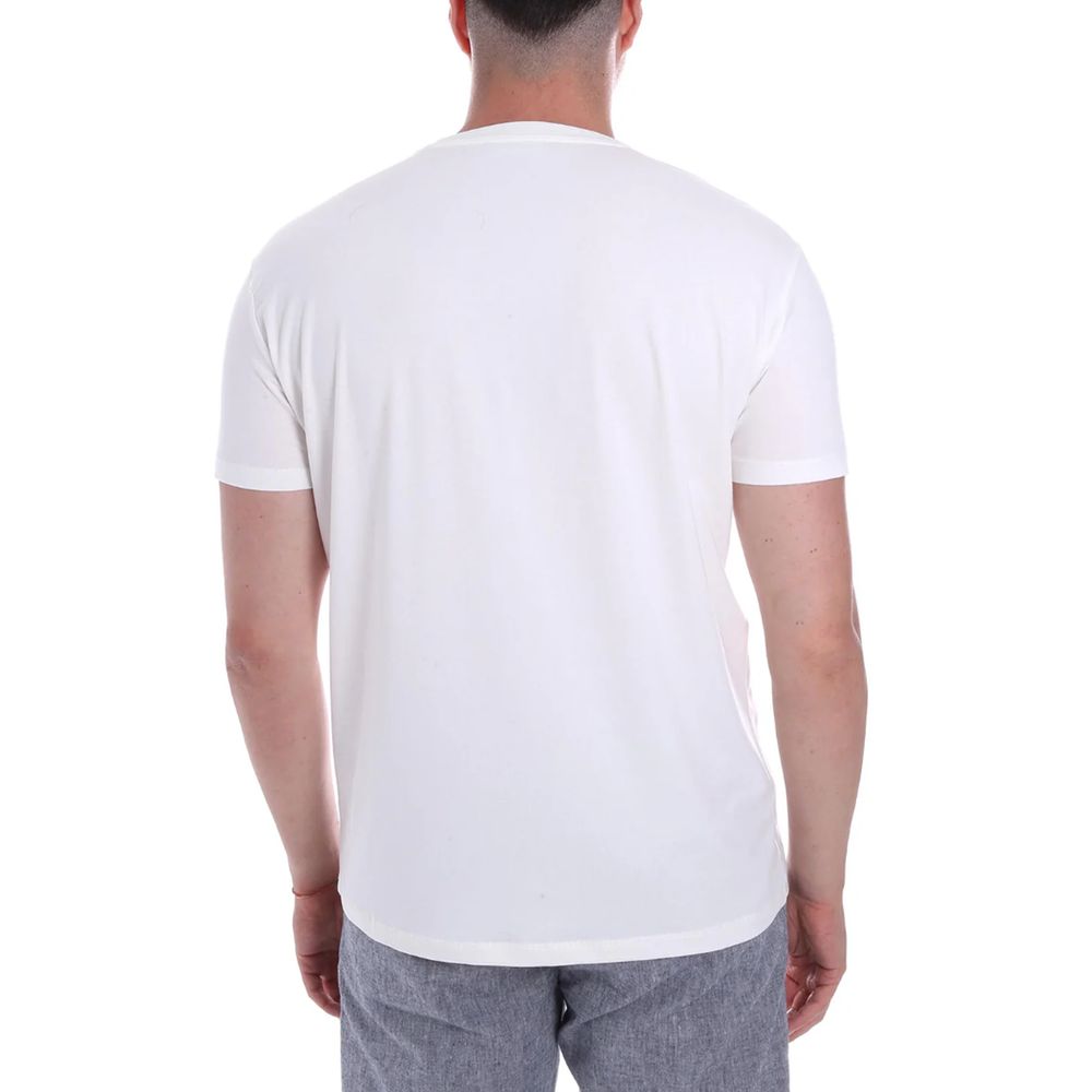 Yes Zee White Cotton T-Shirt – Effortless Luxury Essential