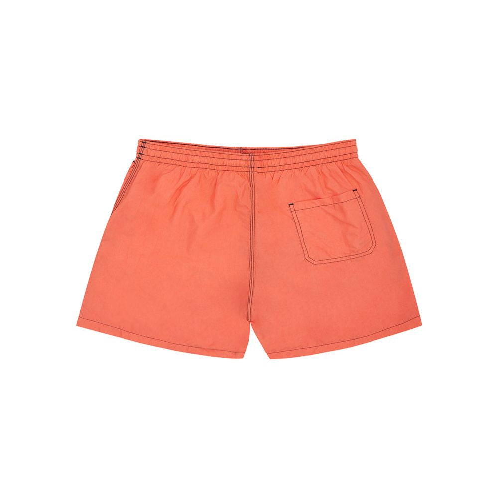 Malo Orange Cotton Swimwear for Sophisticated Summer Days
