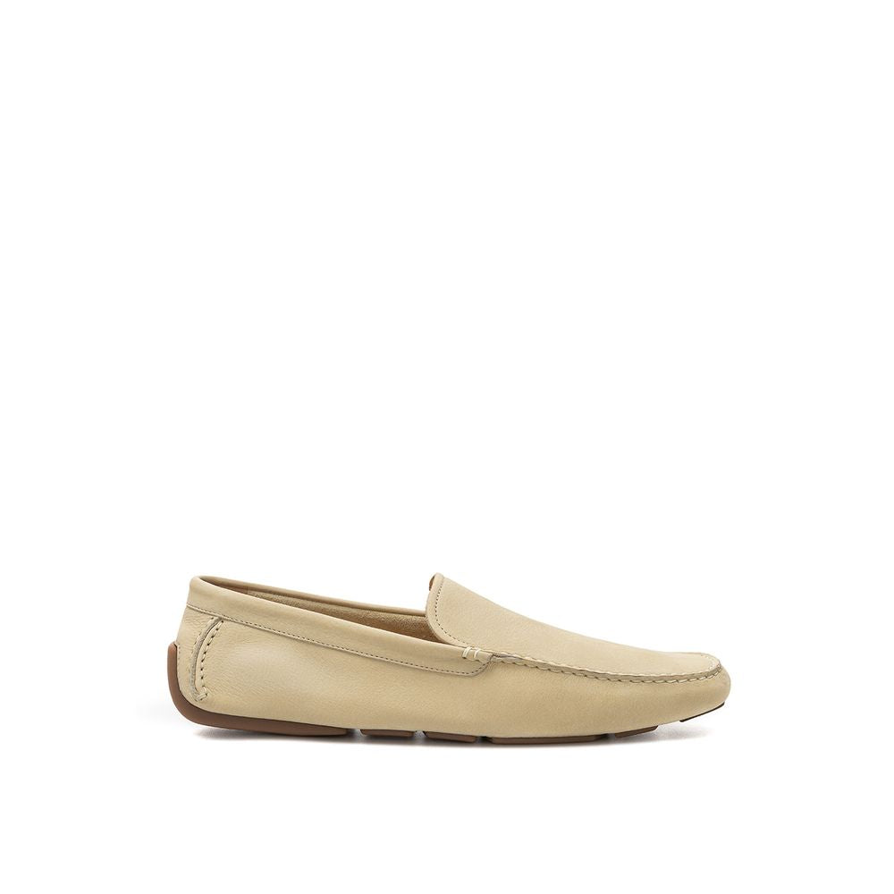 Bally Beige Suede Loafer for Effortless Elegance
