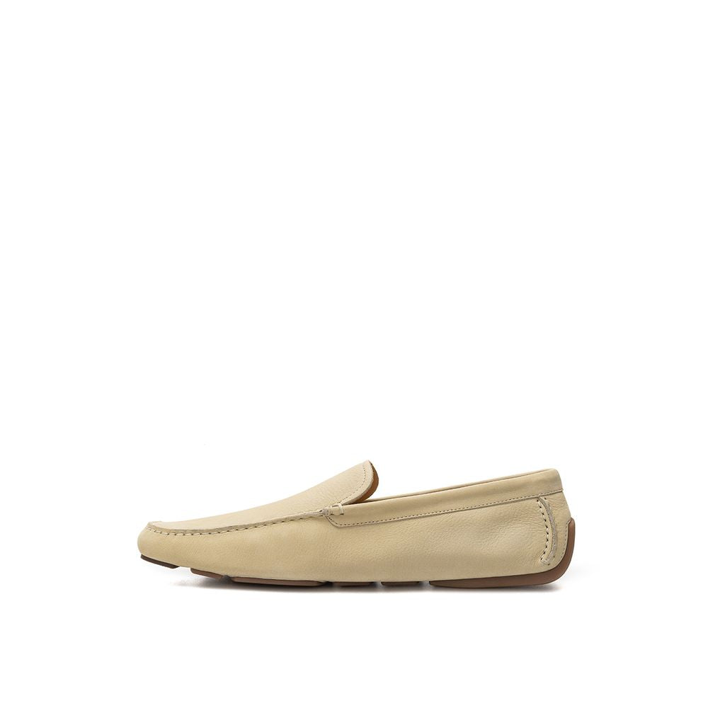 Bally Beige Suede Loafer for Effortless Elegance