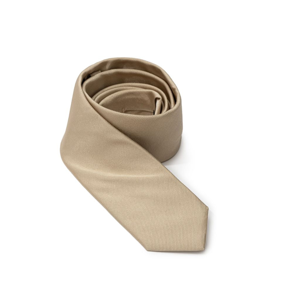 Dolce & Gabbana Gold Silk Ties & Bowtie Accessories