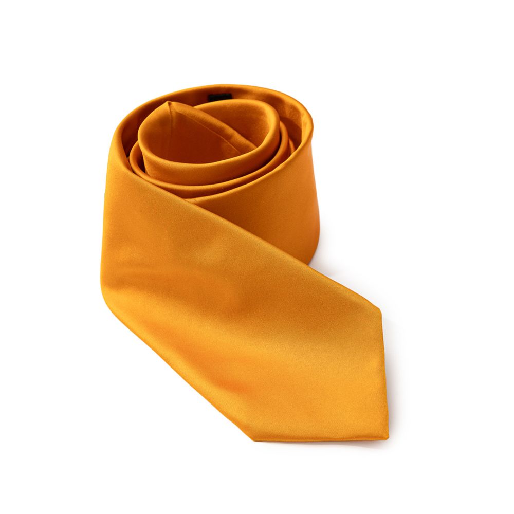 Dolce & Gabbana Orange Silk Ties & Bowtie for Sophistication