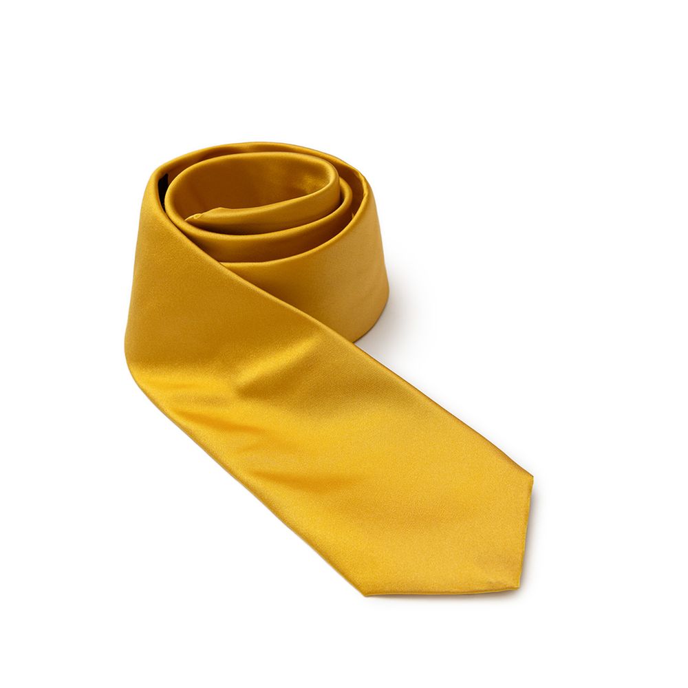 Dolce & Gabbana Gold Silk Ties & Bowtie Collection