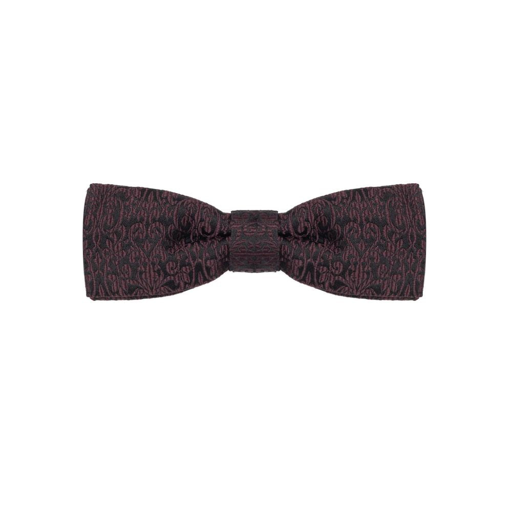 Dolce & Gabbana Black Silk Ties & Bowty for Elevated Style