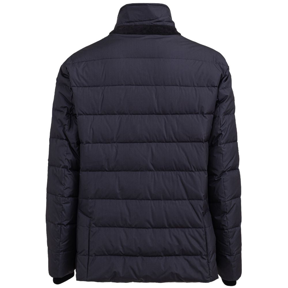 Dolce & Gabbana Blue Wool Jacket - Timeless Luxury Outerwear