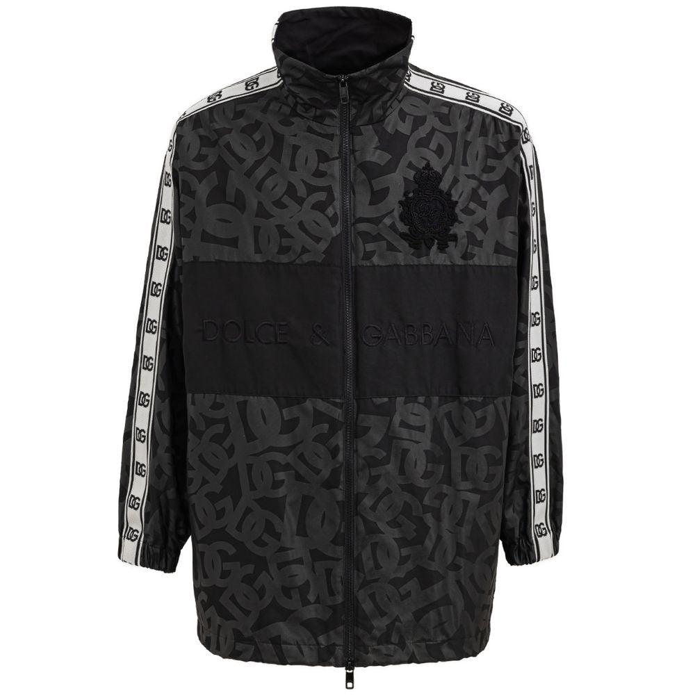 Dolce & Gabbana Black Leather Jacket - Timeless Elegance Redefined