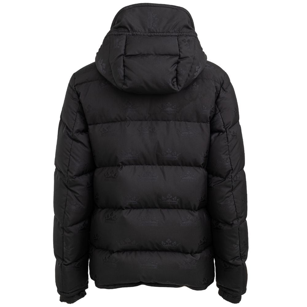 Dolce & Gabbana Black Cotton Jacket for Timeless Elegance