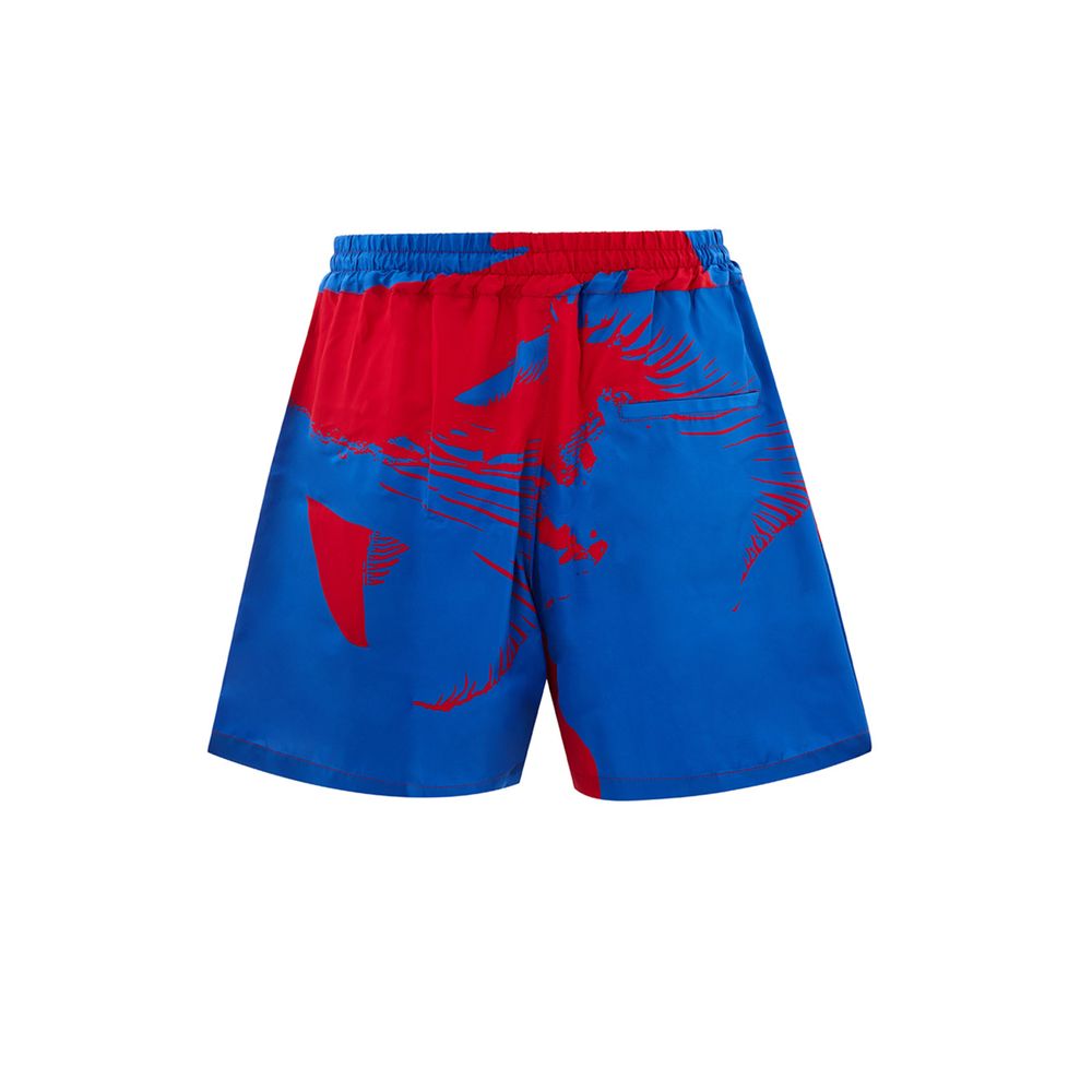 Bottega Veneta Multicolor Viscose Shorts for Luxe Styling