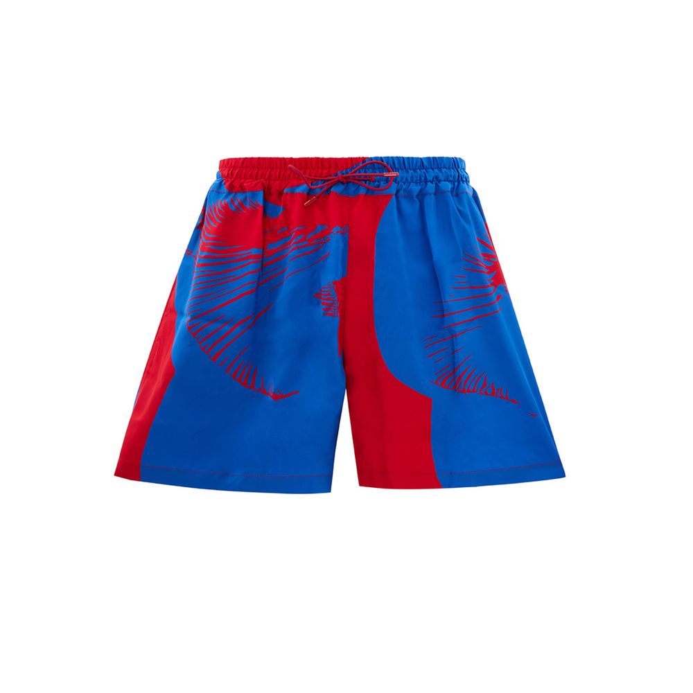 Bottega Veneta Multicolor Viscose Shorts for Luxe Styling