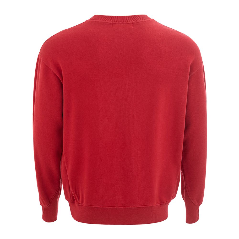 Ambush Elevated Red Cotton Sweater for Modern Luxury