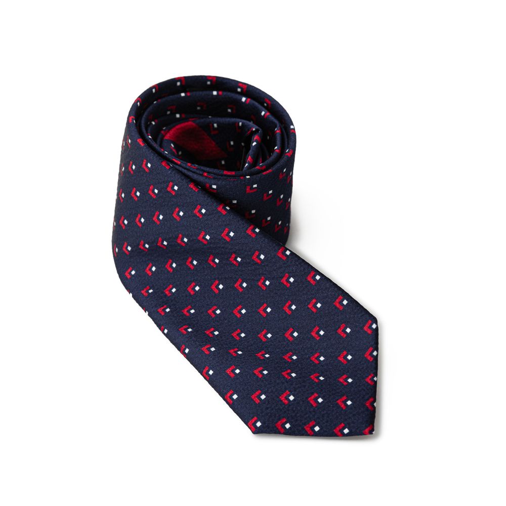 Giorgio Armani Blue Silk Tie for Elevated Style