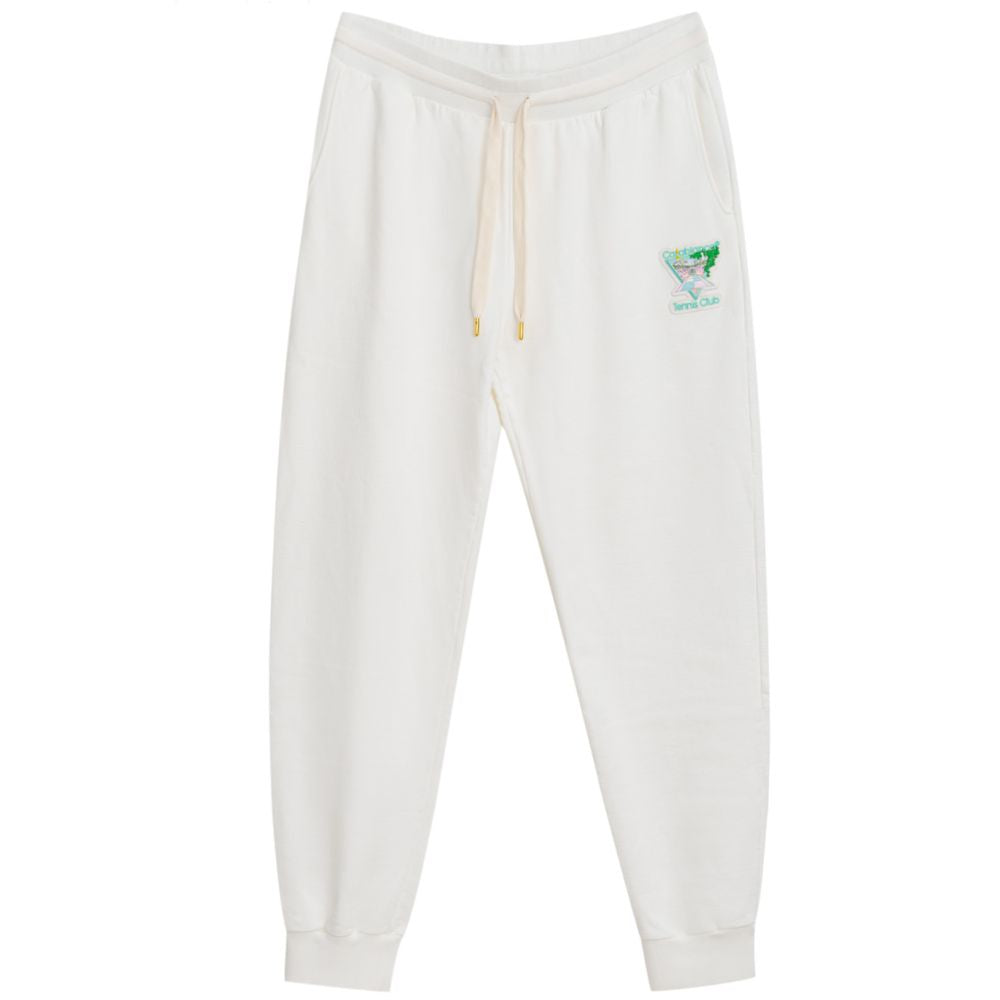 Casablanca White Cotton Jeans for Elevated Elegance