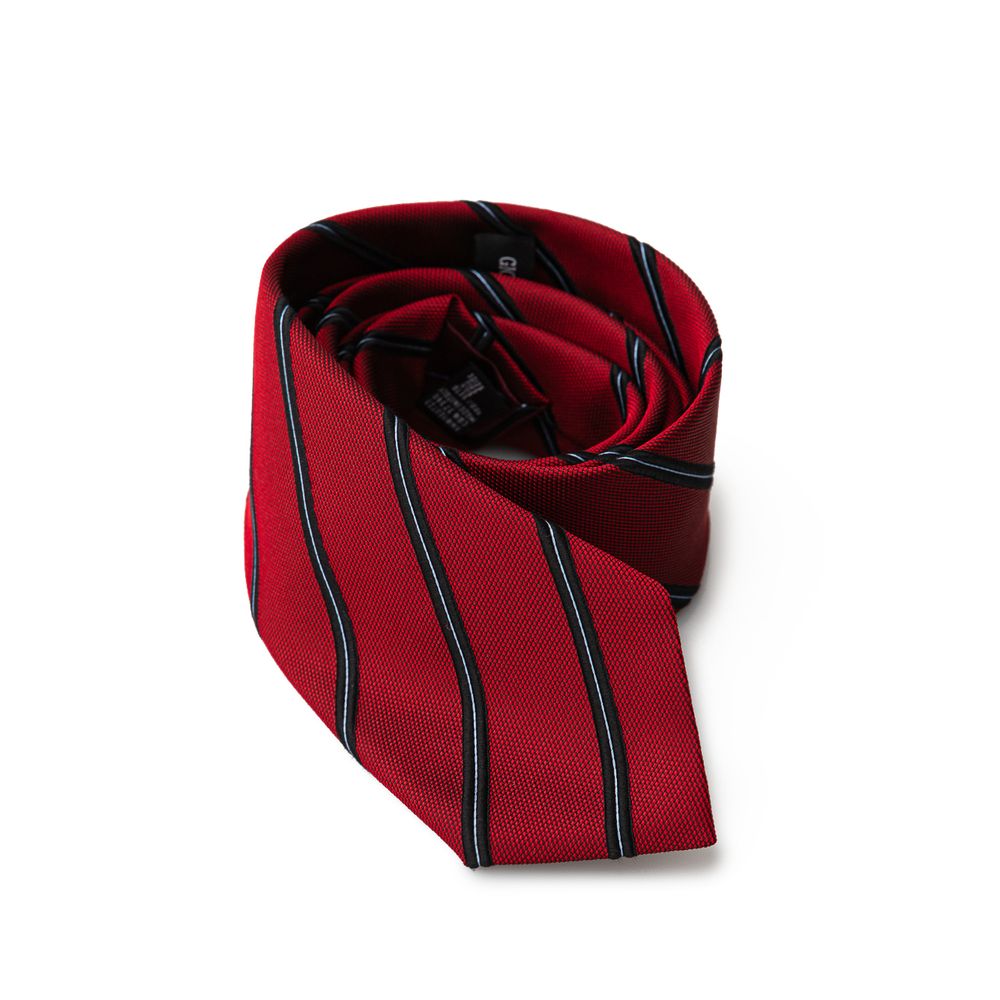 Giorgio Armani Red Silk Tie for Timeless Elegance