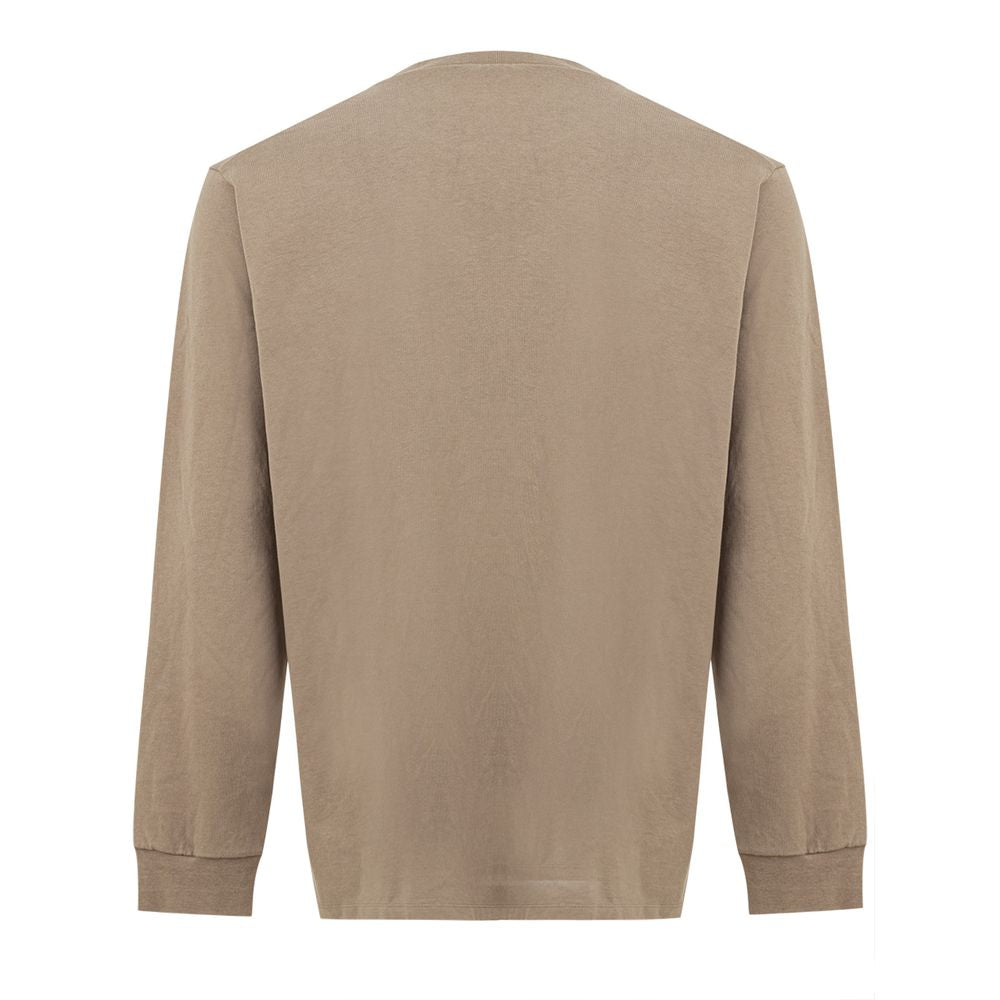 Dsquared² Beige Cotton T-Shirt for Effortless Elegance