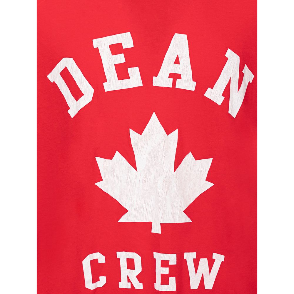 Dsquared² Red Cotton T-Shirt - Contemporary Luxury Essential