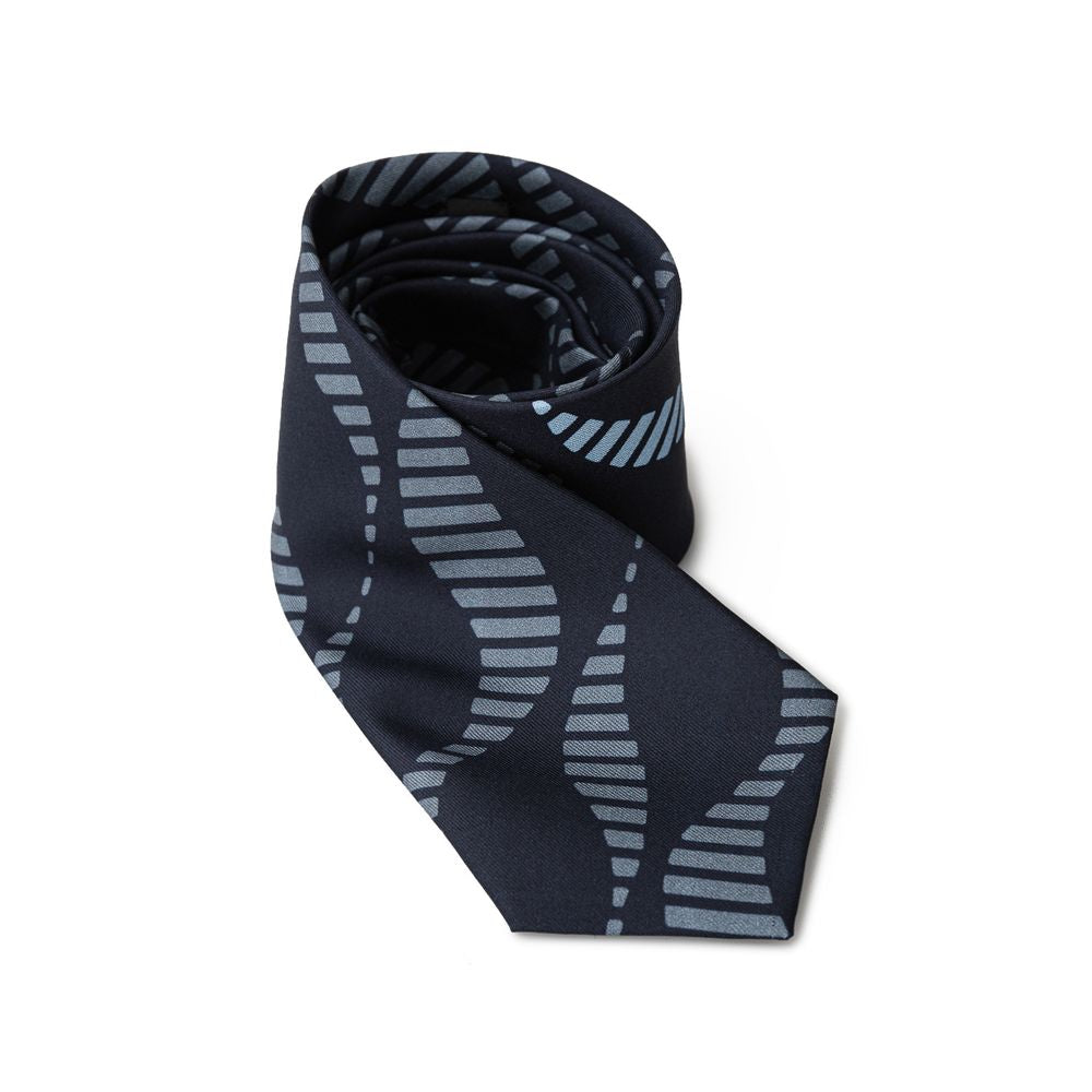 Giorgio Armani Blue Silk Tie for Timeless Elegance