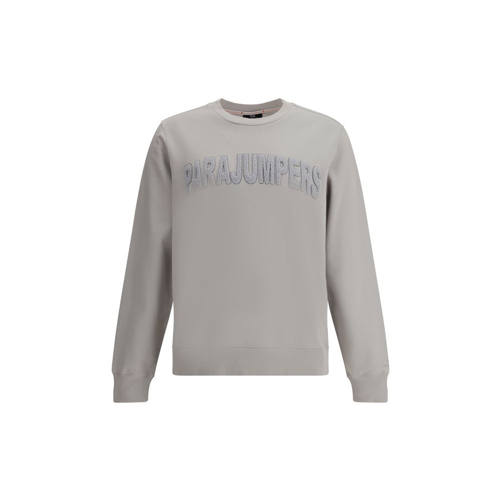 Parajumpers Grey Luxe Cotton Blend Sweatshirt