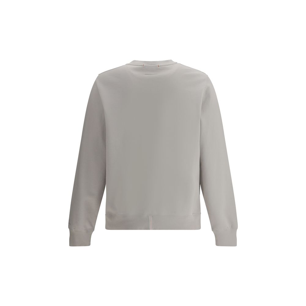 Parajumpers Grey Luxe Cotton Blend Sweatshirt