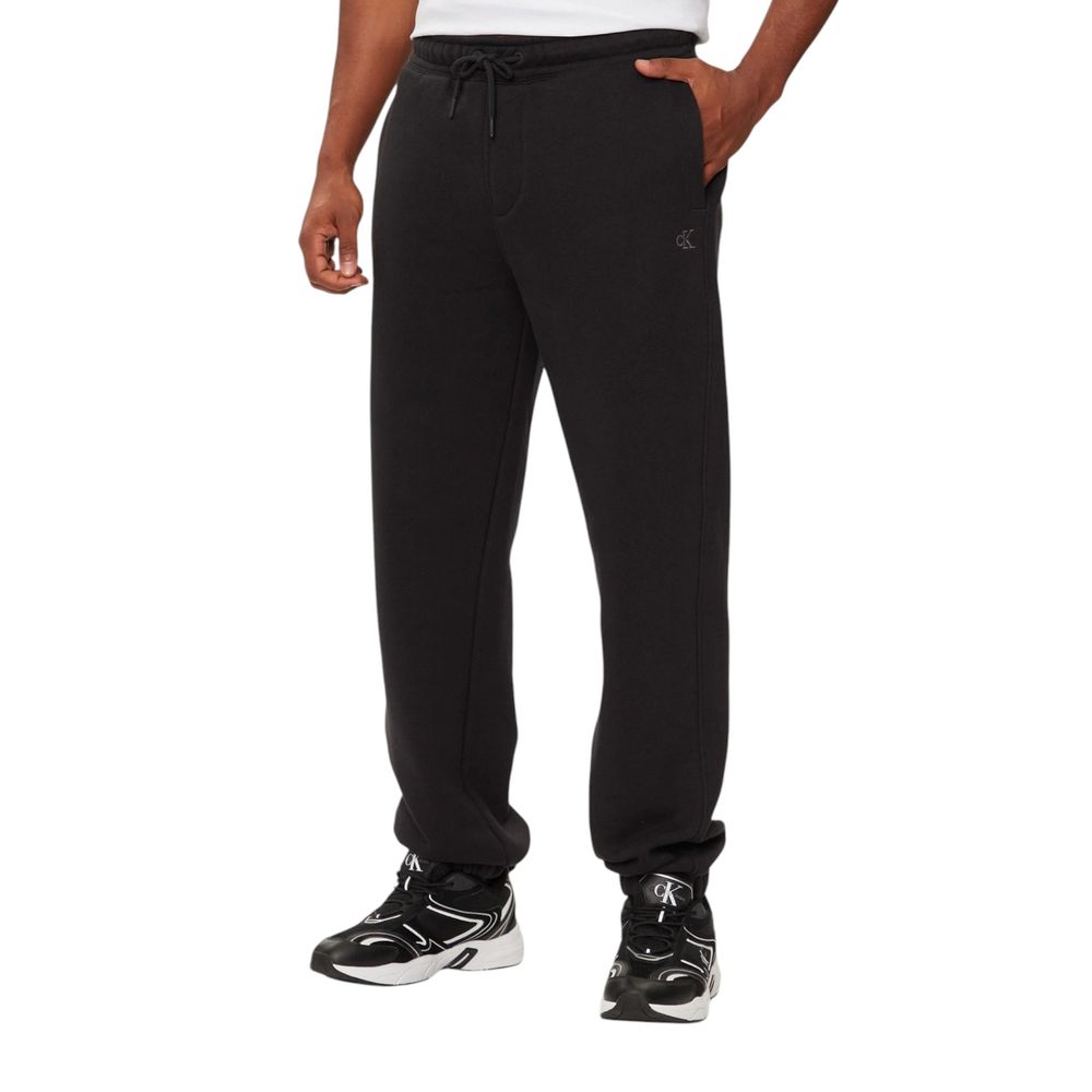 Calvin Klein Black Cotton Jeans for Effortless Style