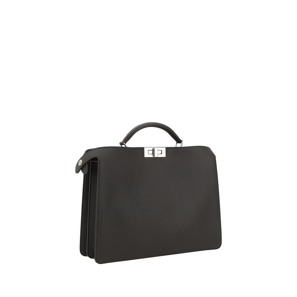 Fendi Black Leather Handbag: Timeless Elegance Redefined