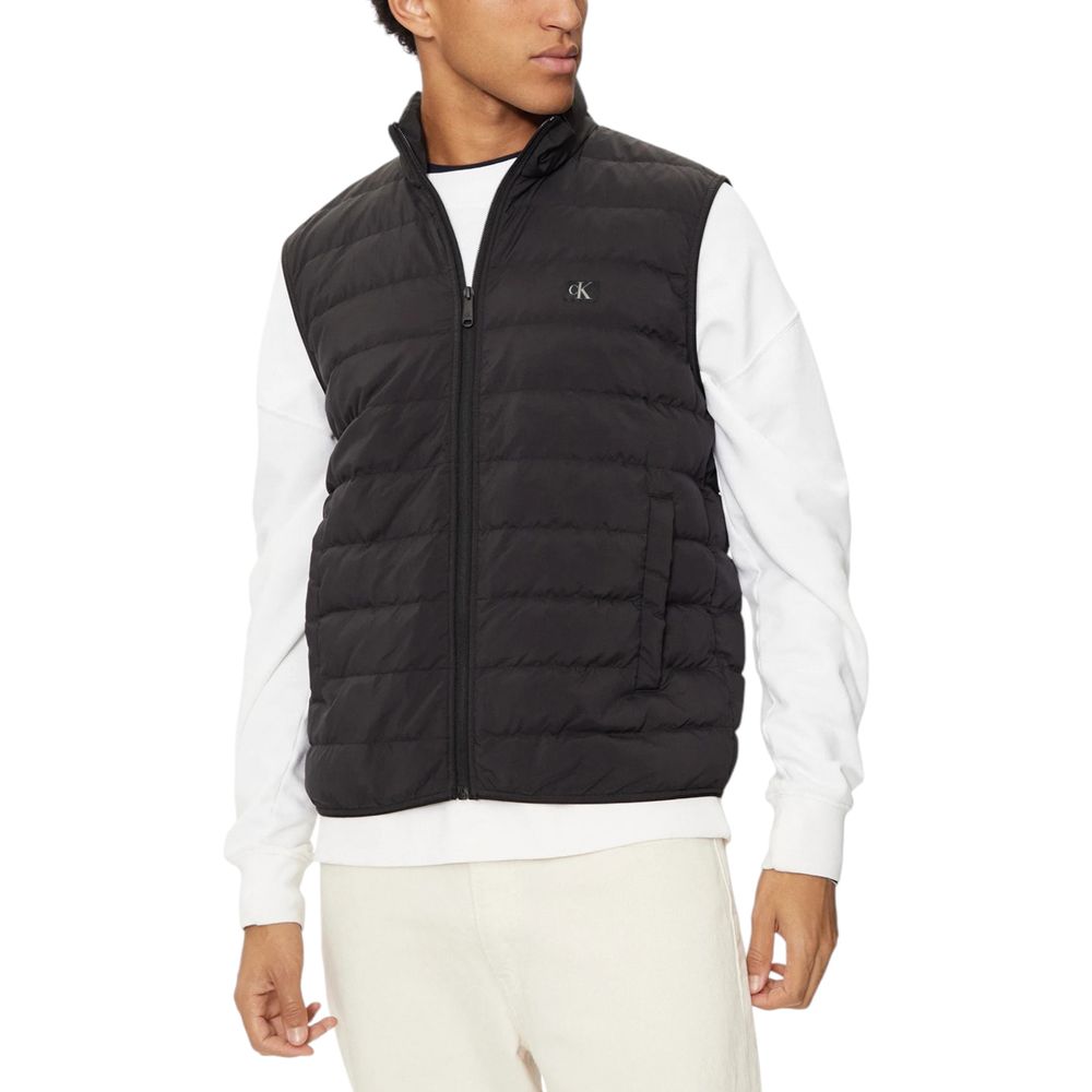 Calvin Klein Jeans Black Recycled Fabric Jacket