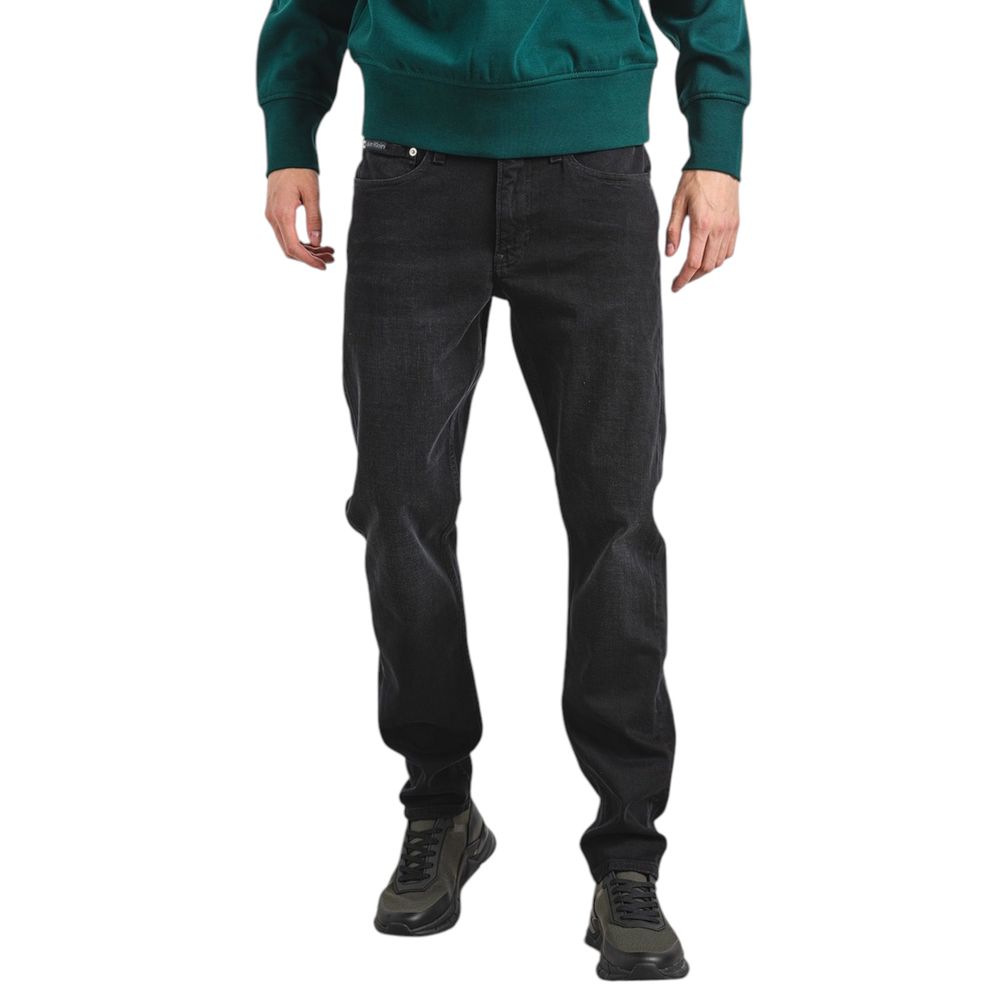Calvin Klein Black Cotton Jeans & Pant for Effortless Elegance