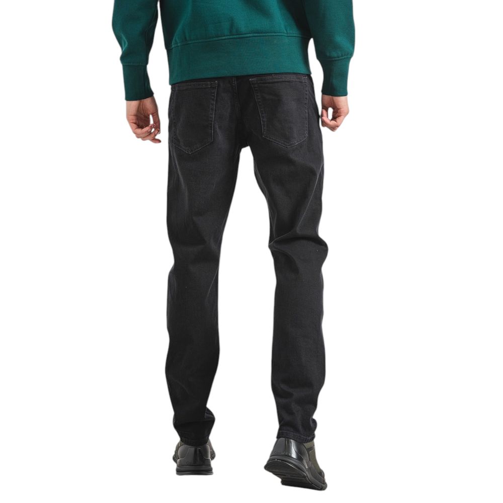 Calvin Klein Black Cotton Jeans & Pant for Effortless Elegance