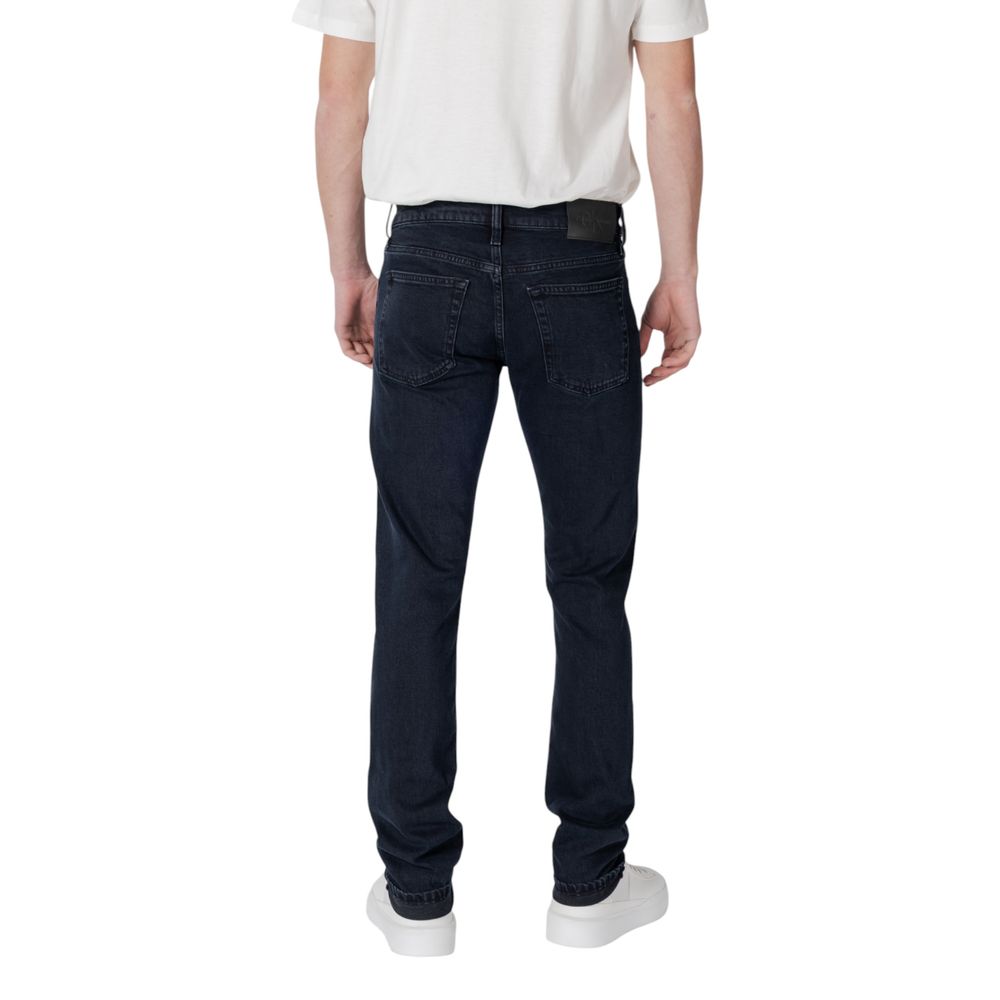 Calvin Klein Blue Cotton Jeans & Pant for Effortless Style