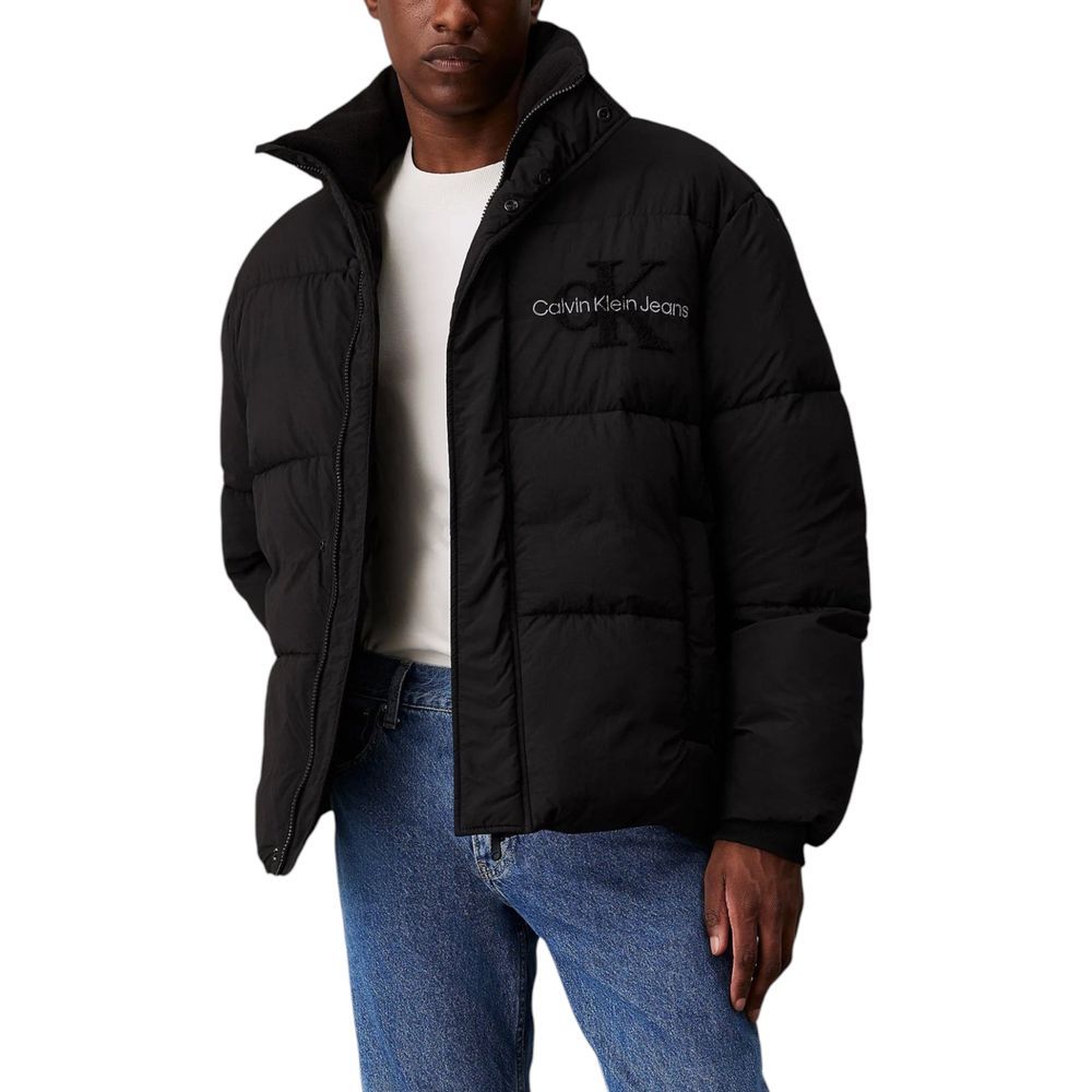 Calvin Klein Jeans Black Recycled Fabric Jacket