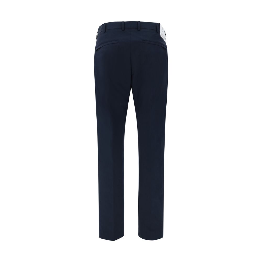 PT Torino Grey Premium Cotton Pants - Timeless Elegance