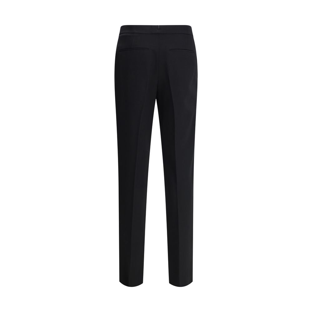 Saint Laurent Black Wool Pants for Elevated Style