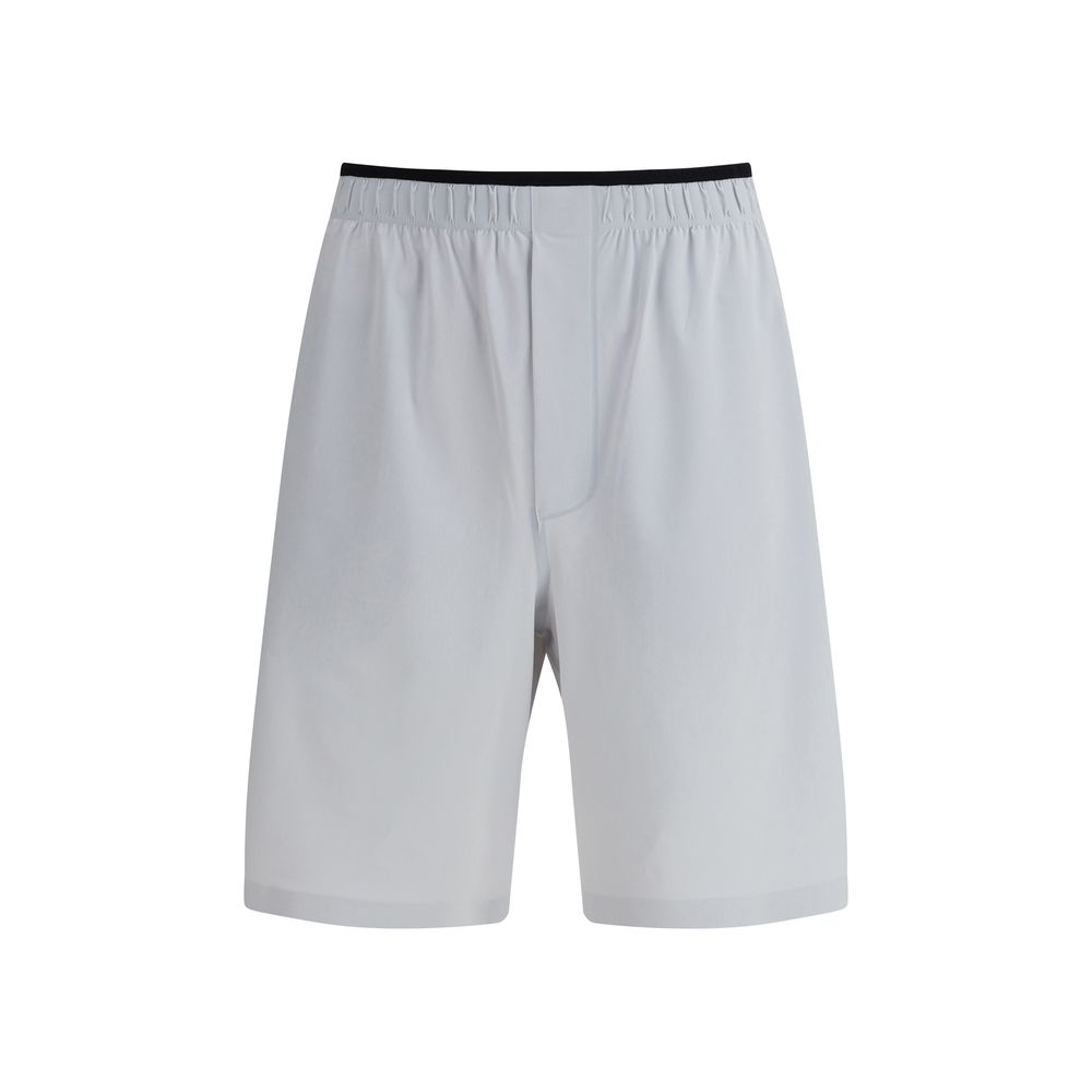 GR10K Grey Cotton Blend Render Ultrasound Shorts