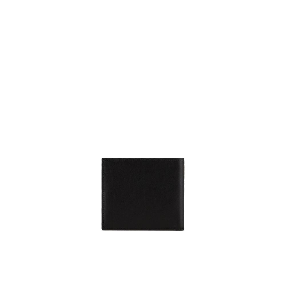 Armani Exchange Black Leather Wallet - Timeless Elegance