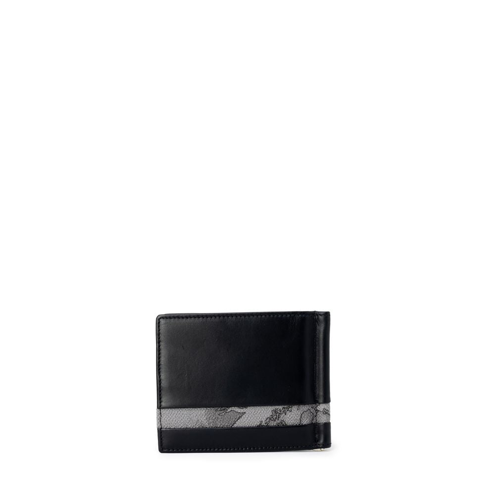 Alviero Martini Prima Classe Gray Leather Wallet Elegance