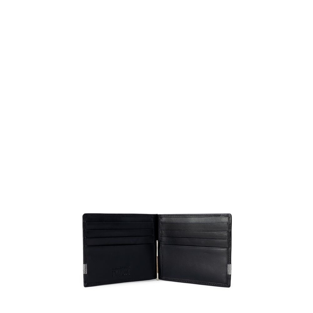 Alviero Martini Prima Classe Gray Leather Wallet Elegance