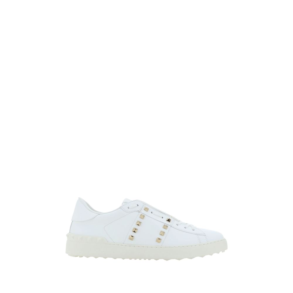 Valentino Garavani White Premium Leather Sneakers