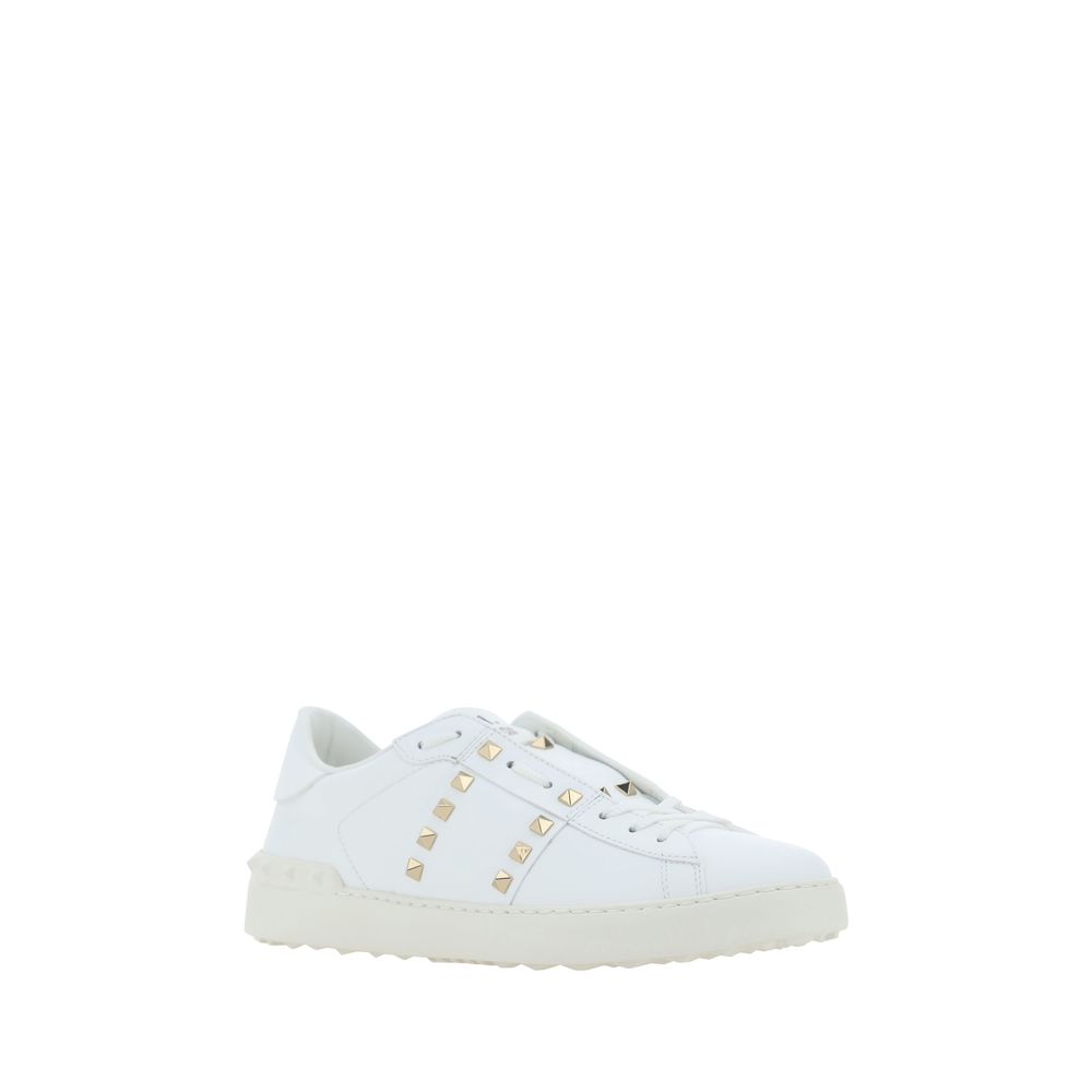 Valentino Garavani White Premium Leather Sneakers