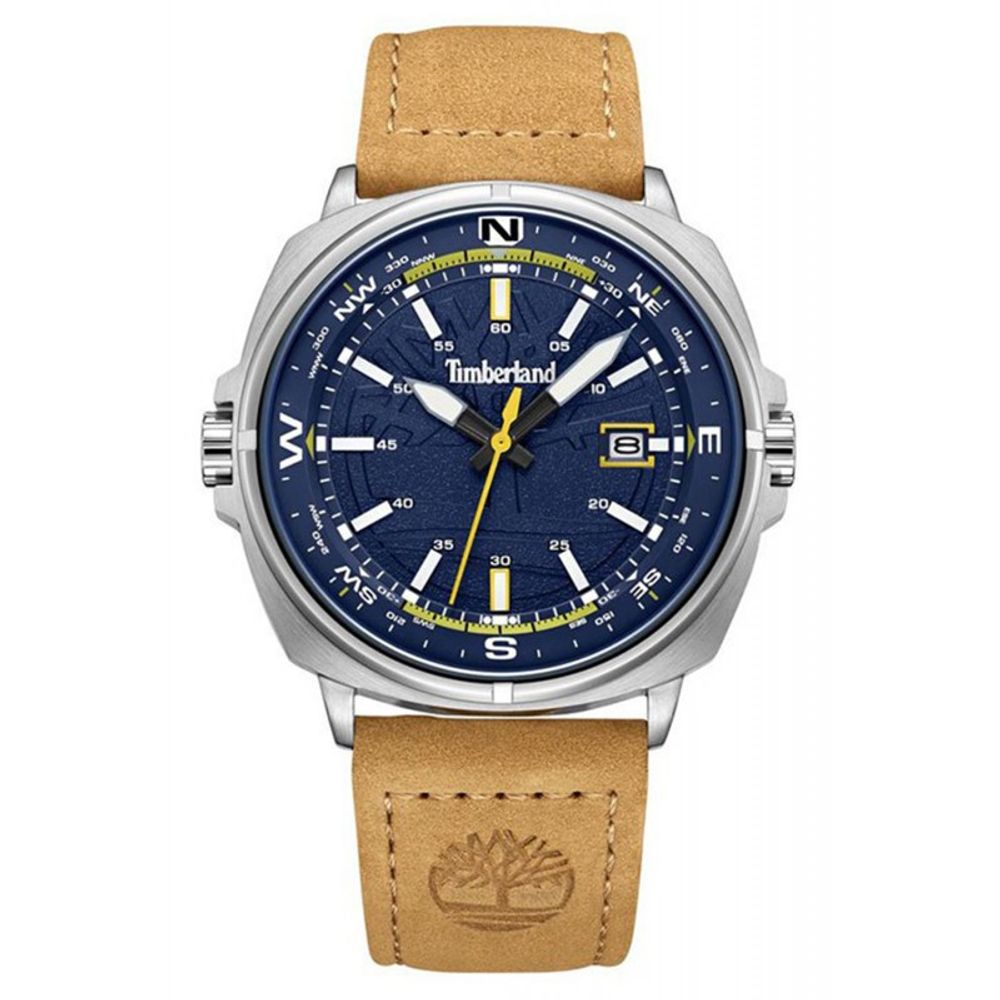 Timberland Brown Leather Watch: Rugged Elegance Redefined