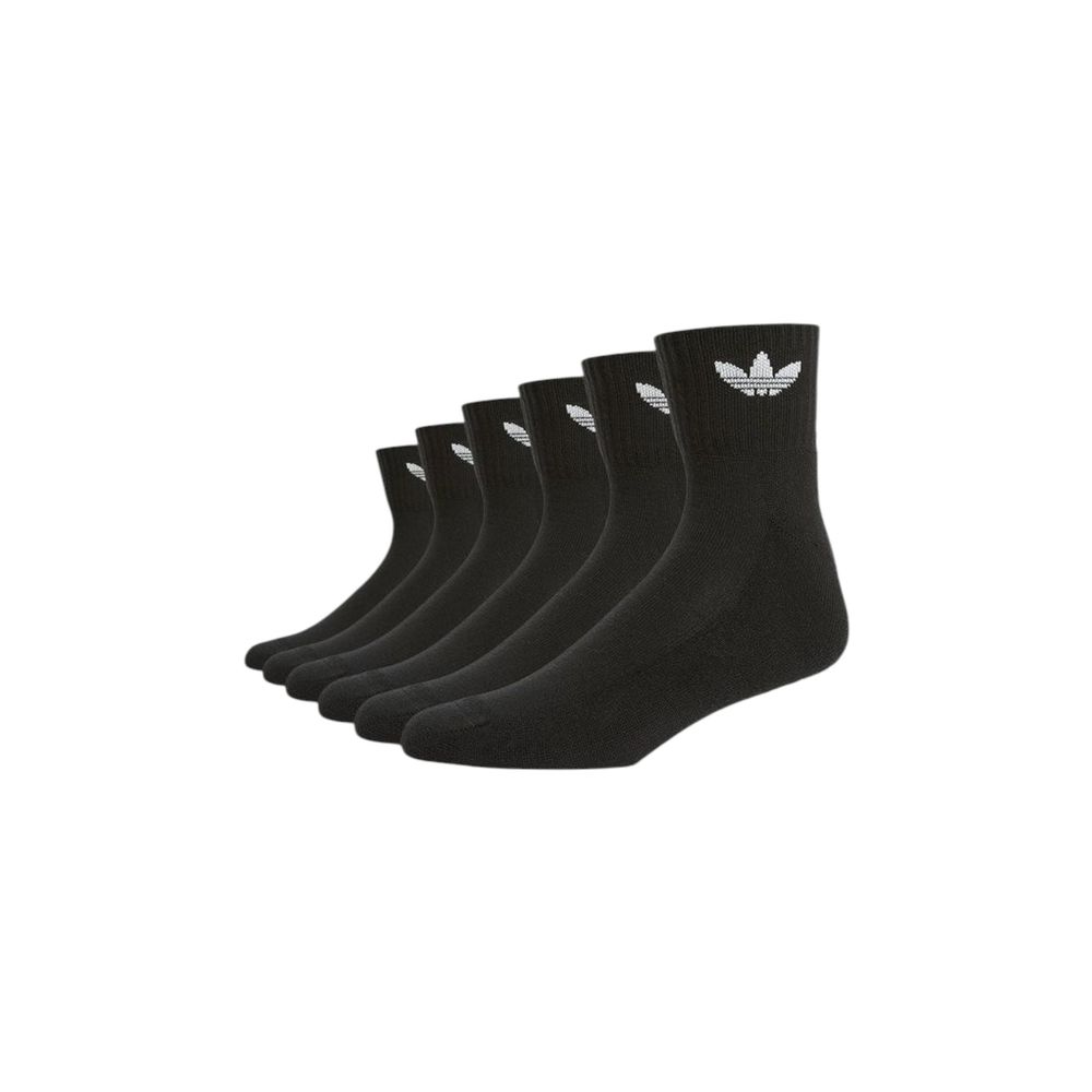 Adidas Black Cotton Sock for Elevated Everyday Luxury