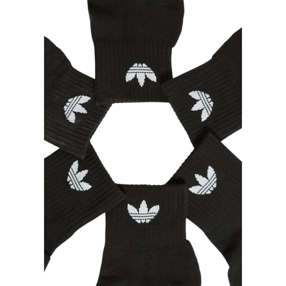 Adidas Black Cotton Sock for Elevated Everyday Luxury