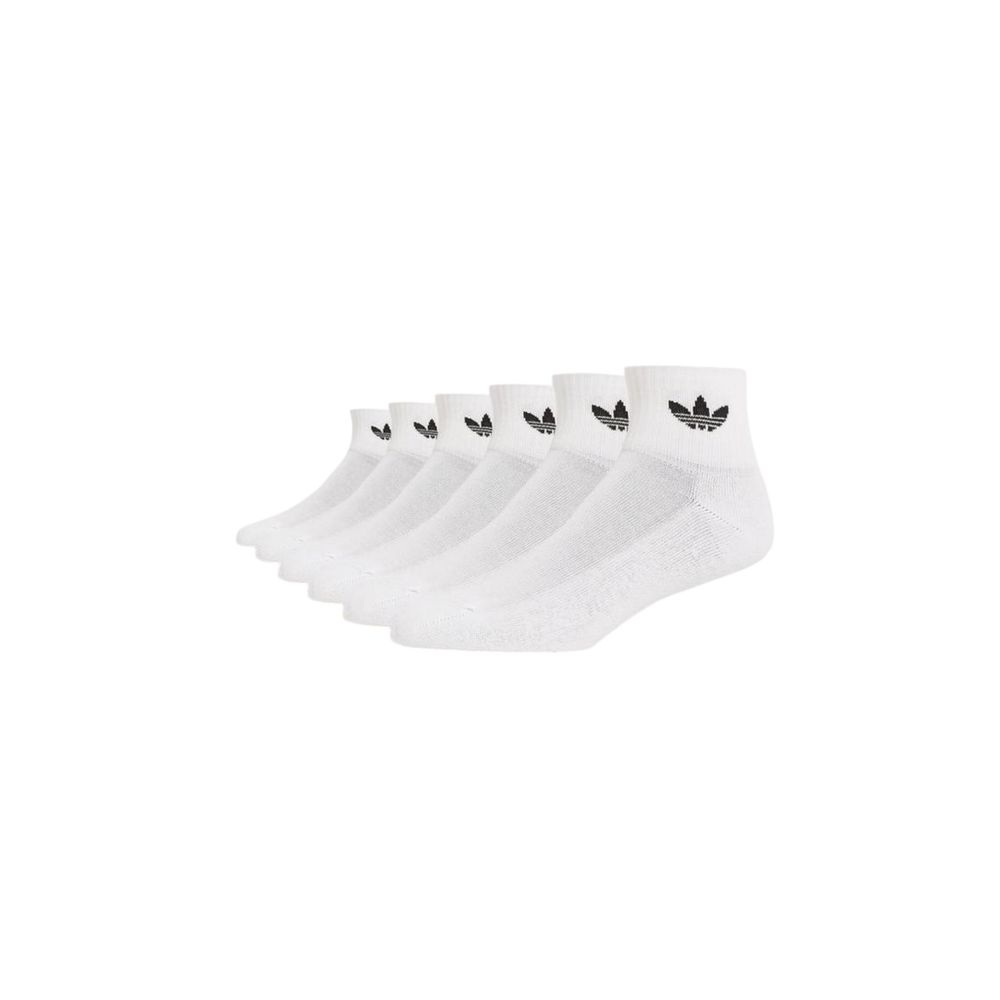 Adidas White Cotton Sock for Elevated Everyday Style