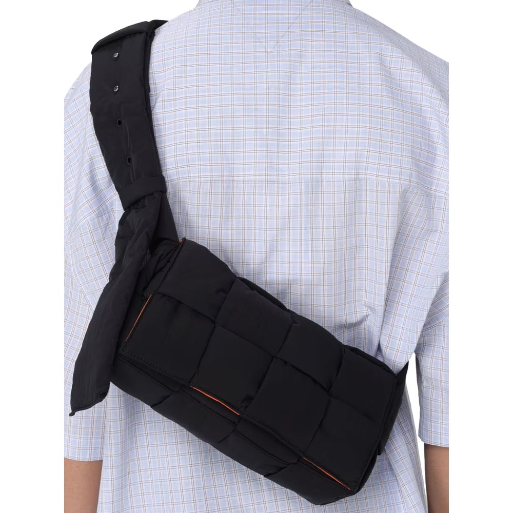 Bottega Veneta Black Nylon Bag – Modern Luxury Redefined