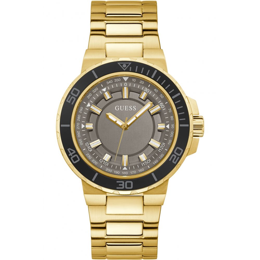 Guess Gold Stainless Steel Watch for Timeless Elegance