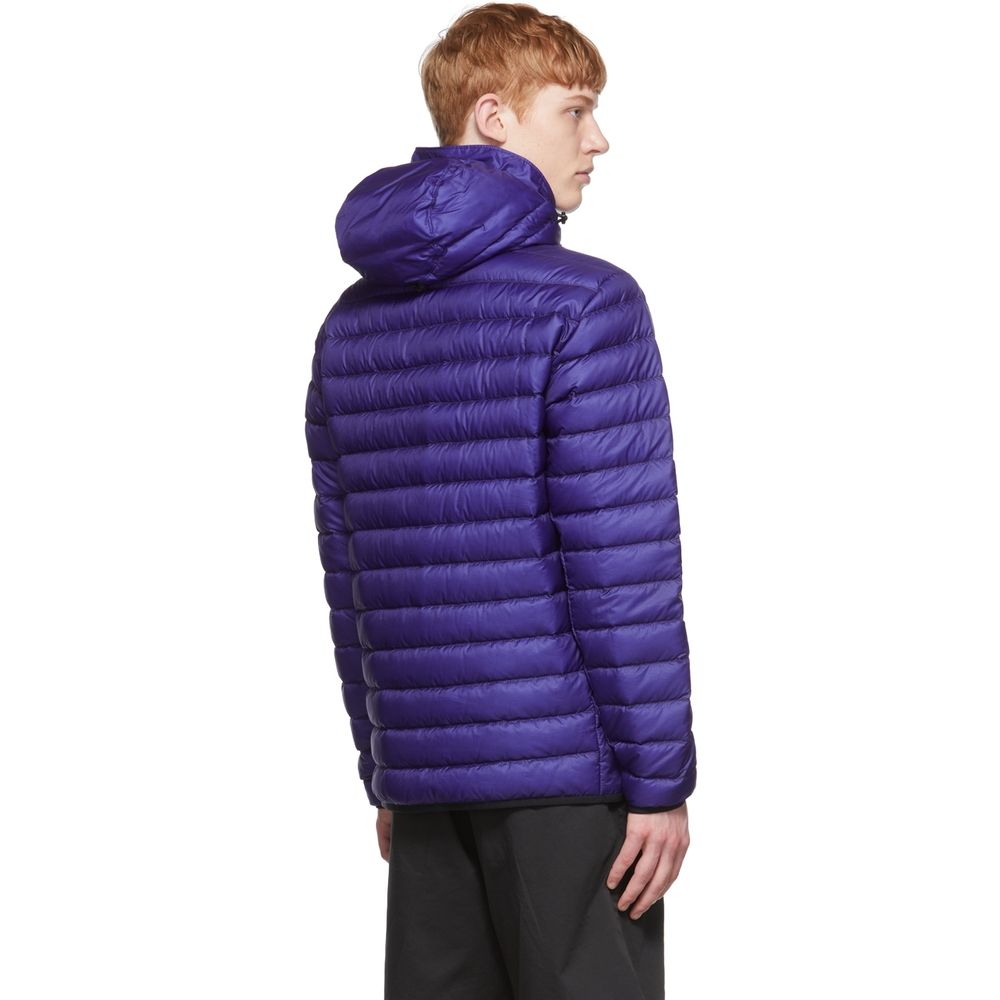 Stone Island Purple Nylon Jacket for Elevated Outerwear